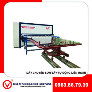 dây chuyền sơn sấy tự động liên hoàn