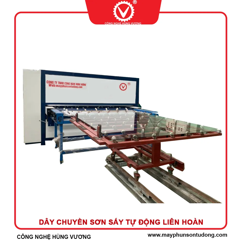 Dây chuyền sơn sấy tự động liên hoàn