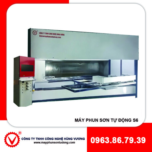 máy phun sơn tự động s6