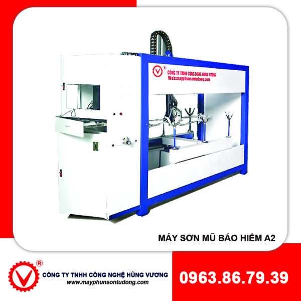 máy sơn mũ bảo hiểm A2