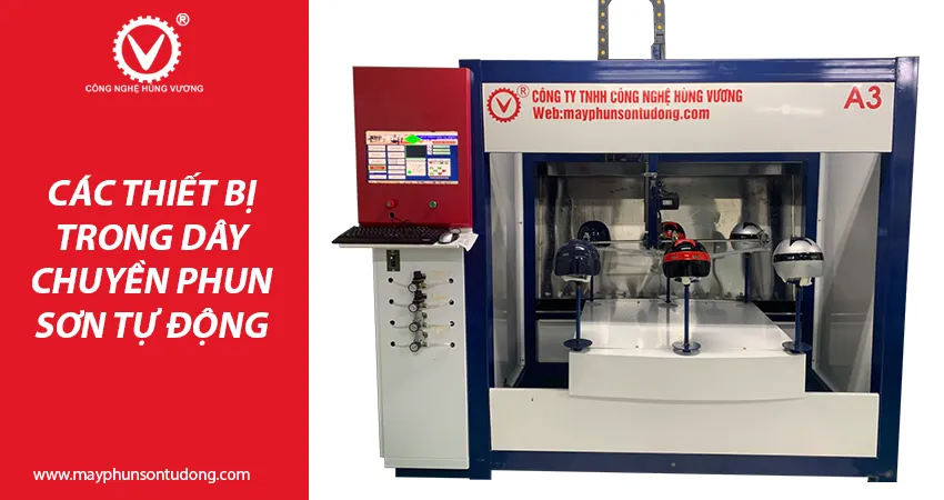 chi phí đầu tư máy phun sơn tự động