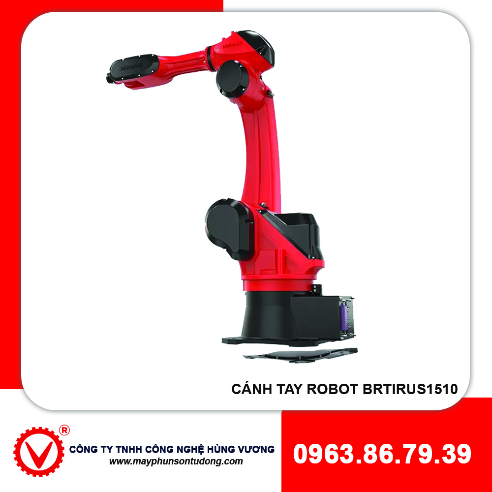 cánh tay robot phun sơn tự động brtirus1510