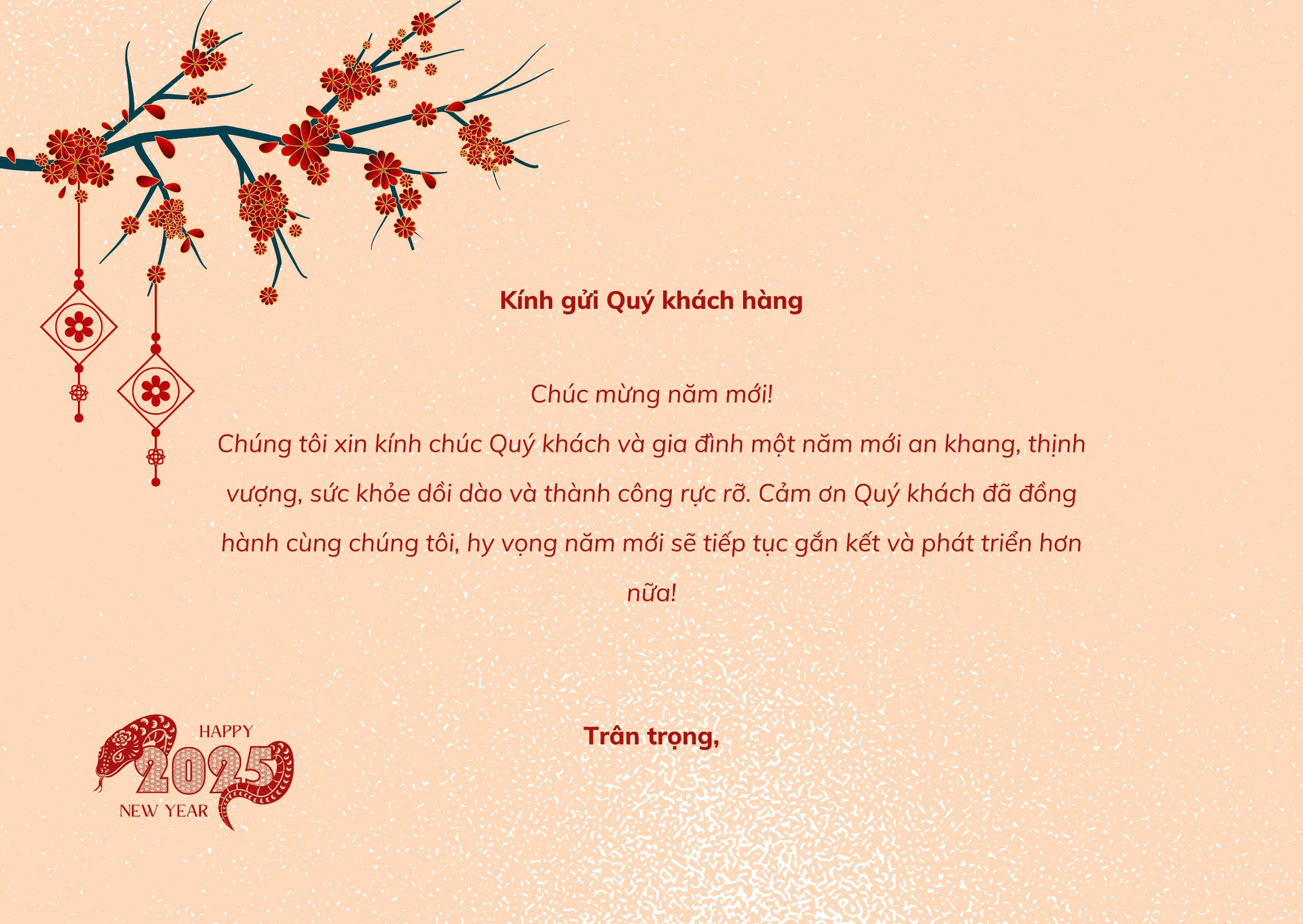 chúc mừng năm mới xuân ất tỵ
