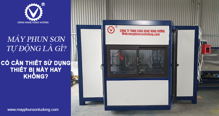 máy phun sơn tự động là gì