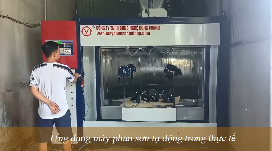 bán máy phun sơn tự động hải phòng
