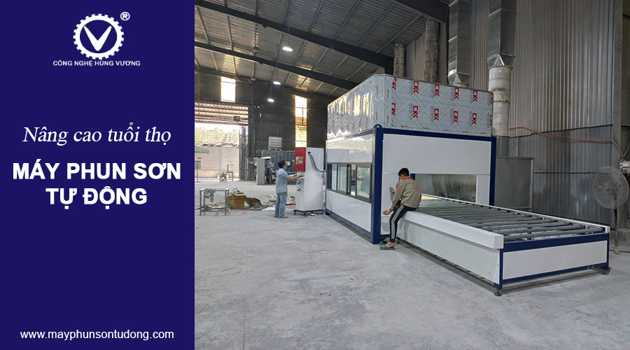 máy phun sơn tự động
