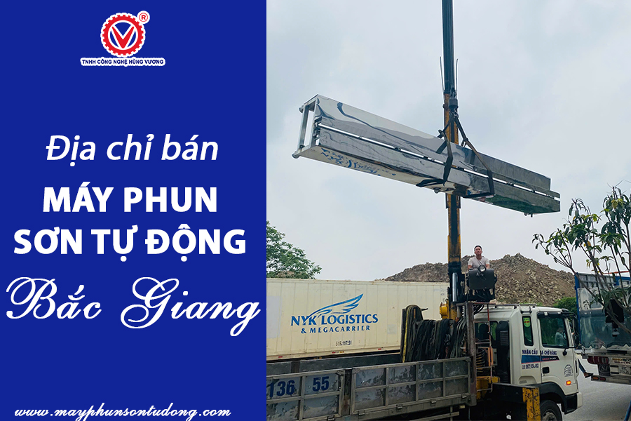 địa chỉ mua máy phun sơn tự động giá rẻ tại Bắc Giang