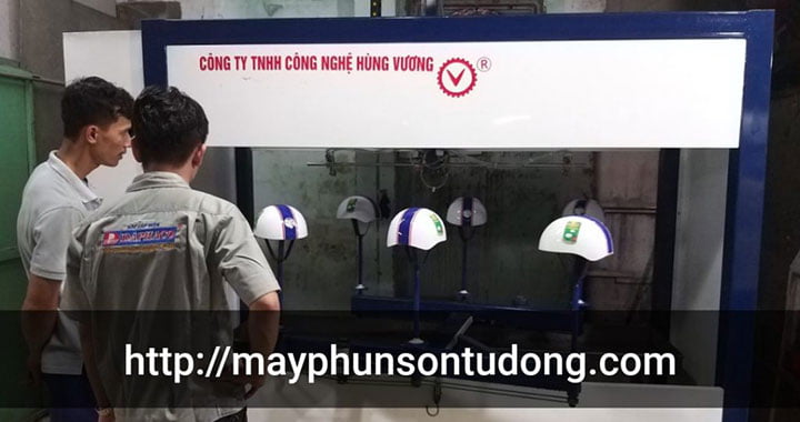 Máy Sơn Mũ Bảo Hiểm Tự Động A3