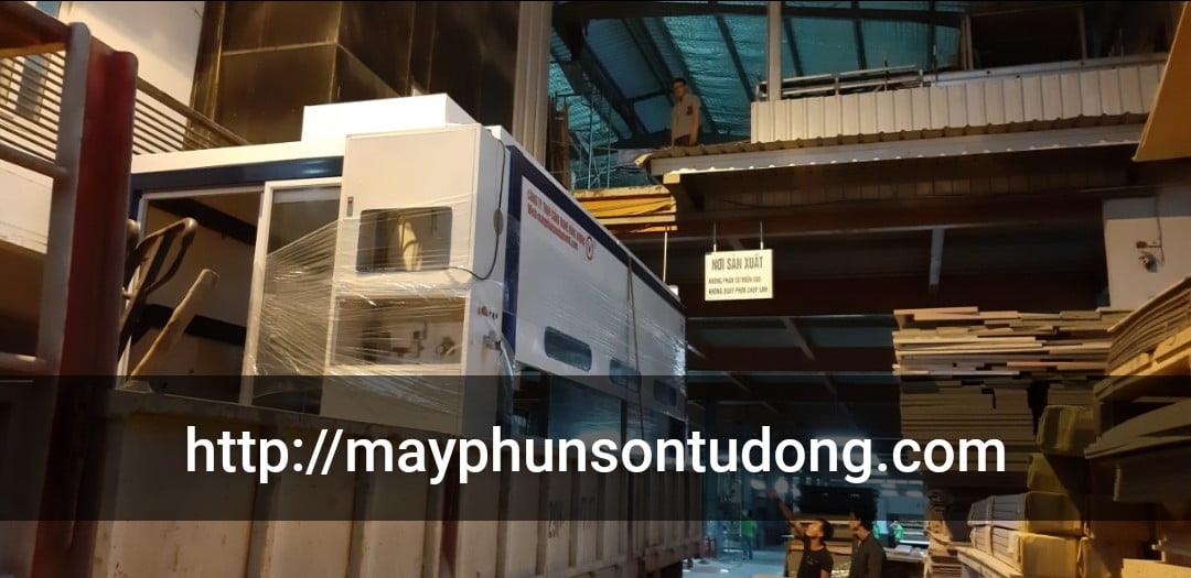 máy phun sơn tự động gỗ s6 cao cấp