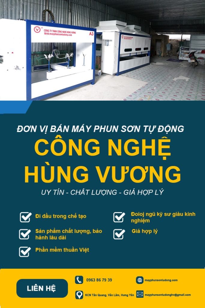 bán máy phun sơn tự động