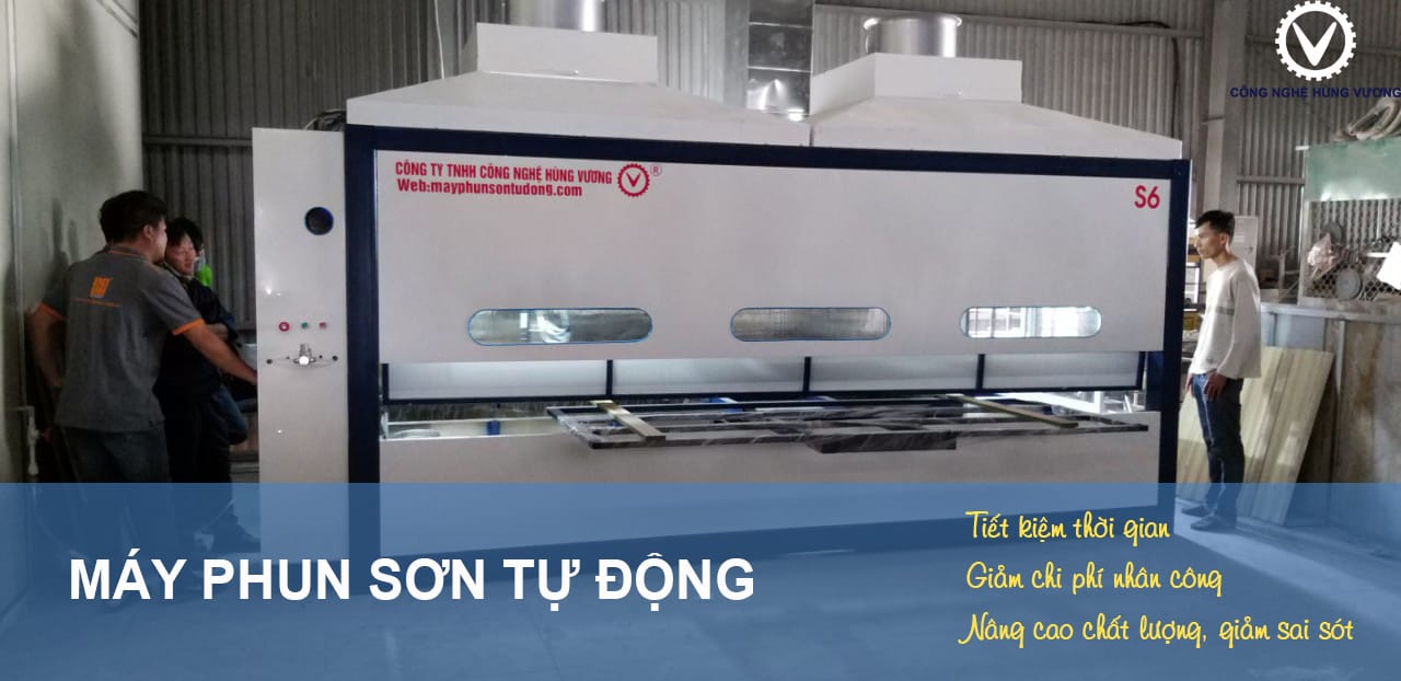 lợi ích sử dụng máy phun sơn tự động