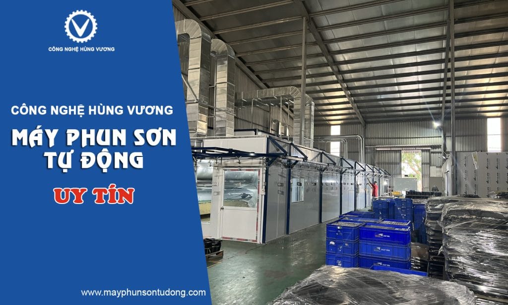 máy phun sơn tự động