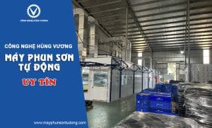 máy phun sơn tự động