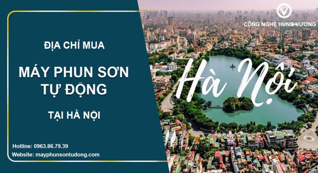 máy phun sơn tự động